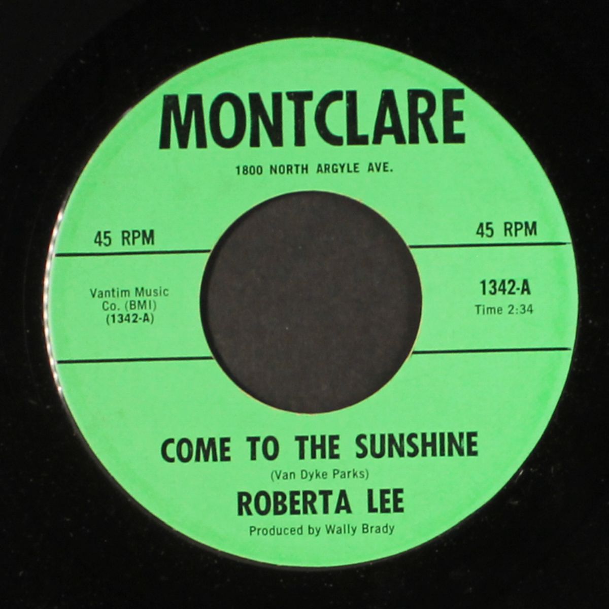 come to the sunshine / big mamou by ROBERTA LEE