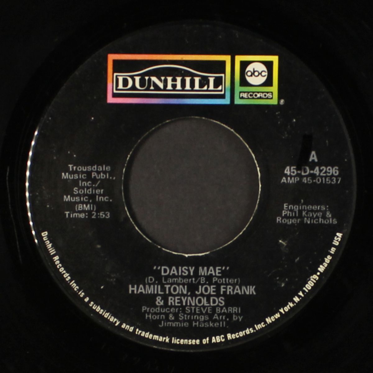 daisy mae / it takes the best by HAMILTON,JOE FRANK & REYNOLDS