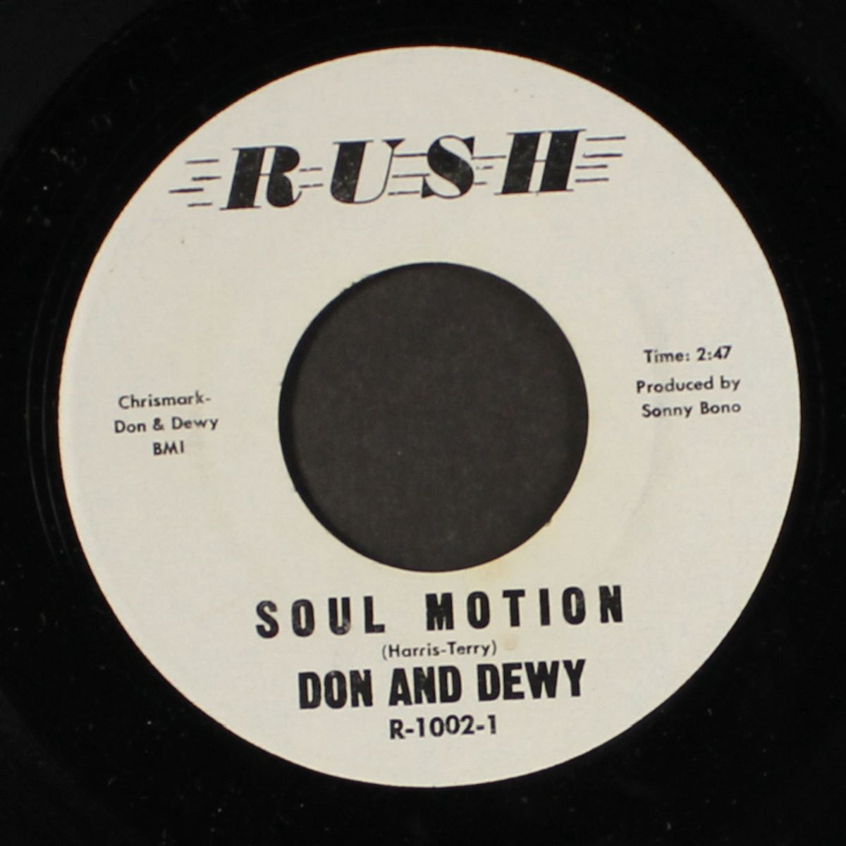 soul motion / strechin' out by DON & DEWY