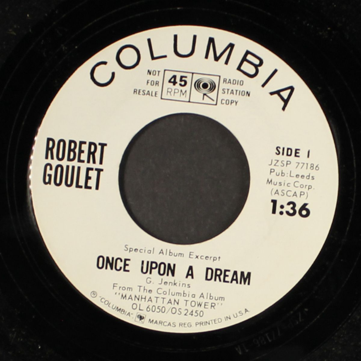 once upon a dream by ROBERT GOULET