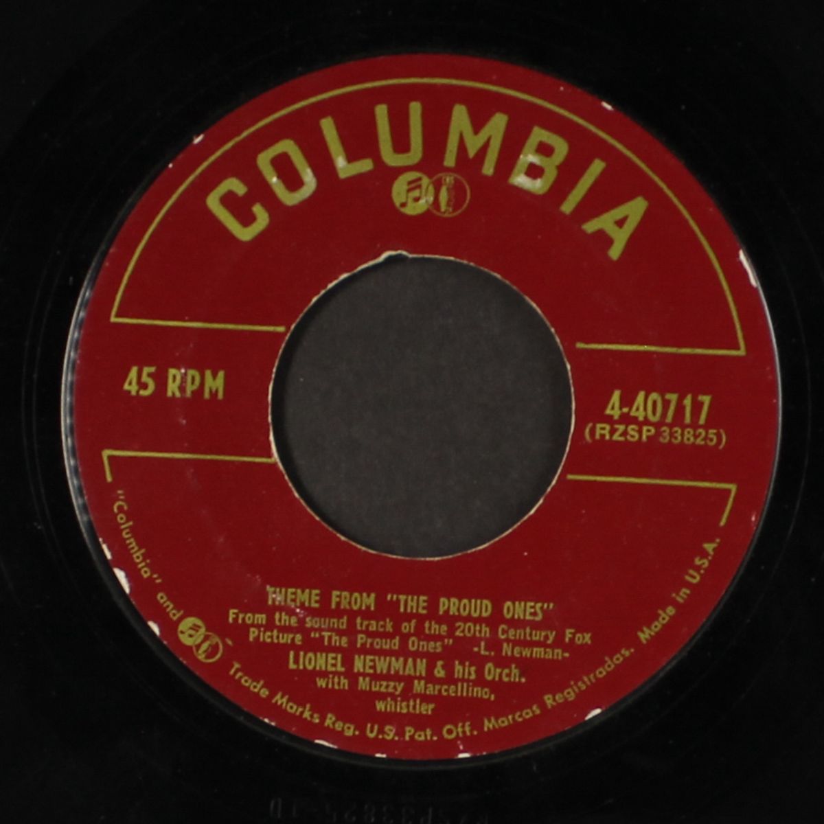 theme from "the proud ones" by LIONEL NEWMAN