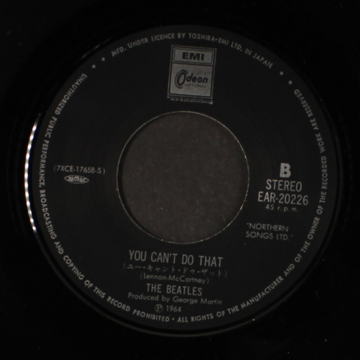 can't buy me love / you can't do that by BEATLES