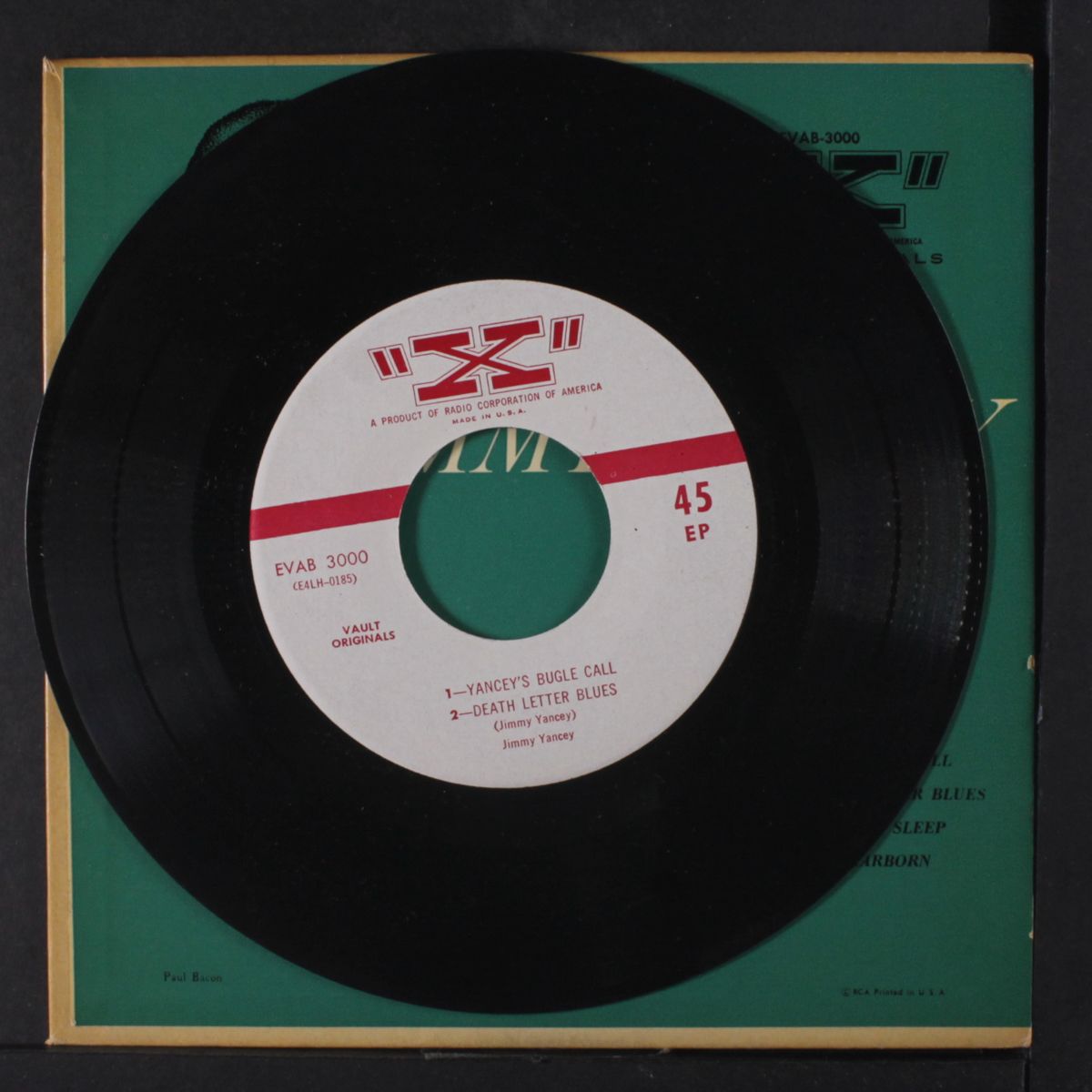 blues and boogie by JIMMY YANCEY