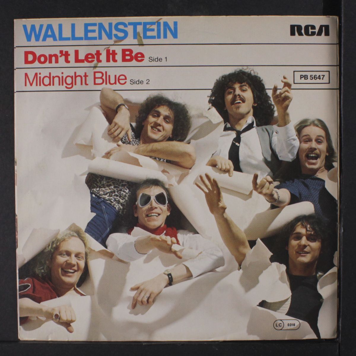 don't let it be / midnight blue by WALLENSTEIN