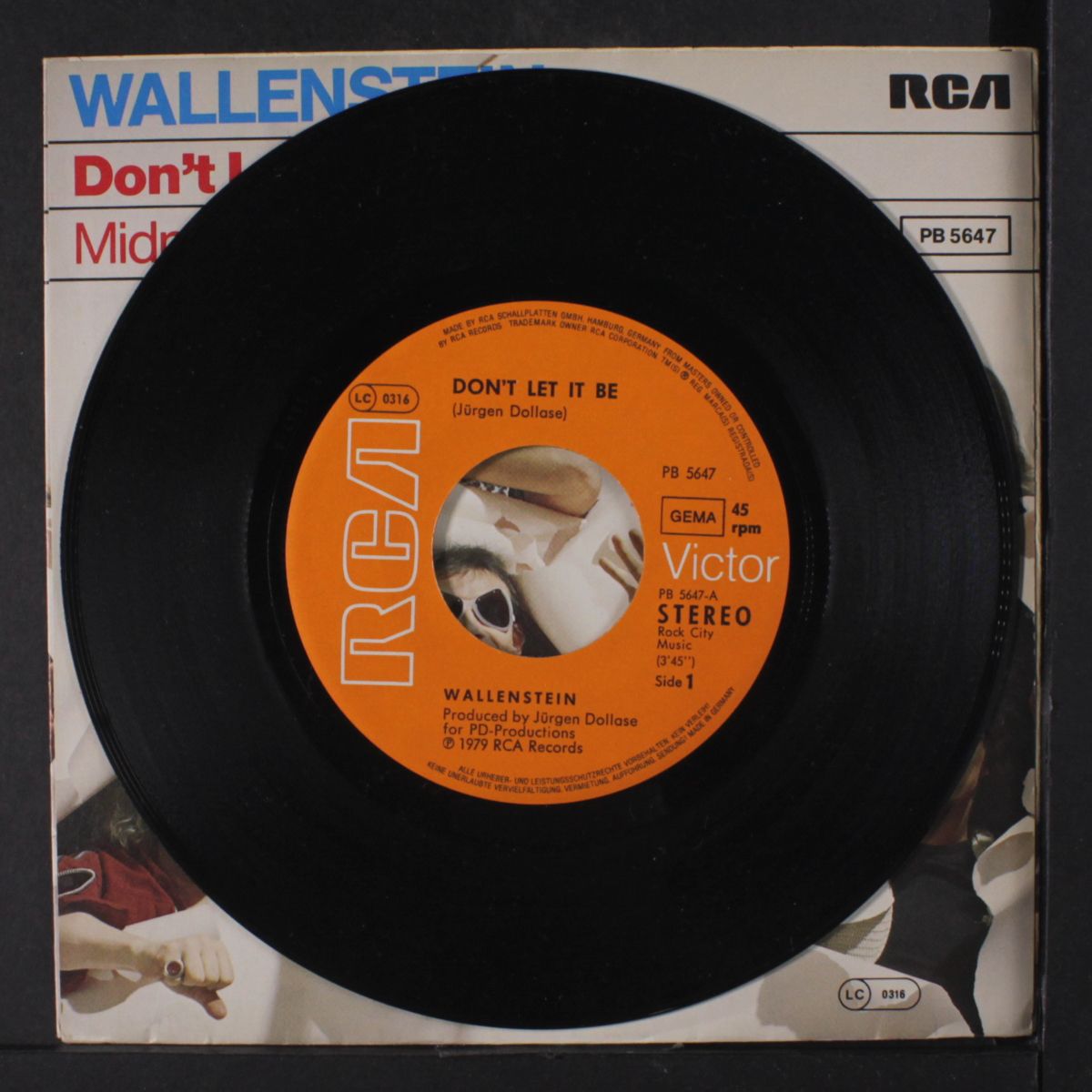don't let it be / midnight blue by WALLENSTEIN