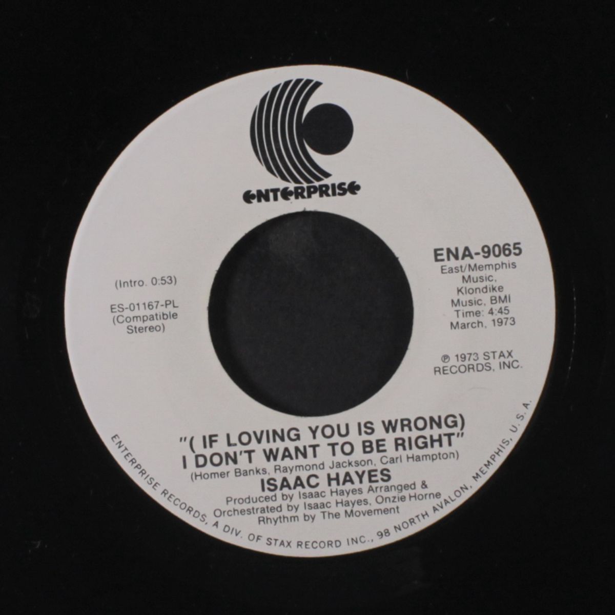 rolling down a mountainside by ISAAC HAYES