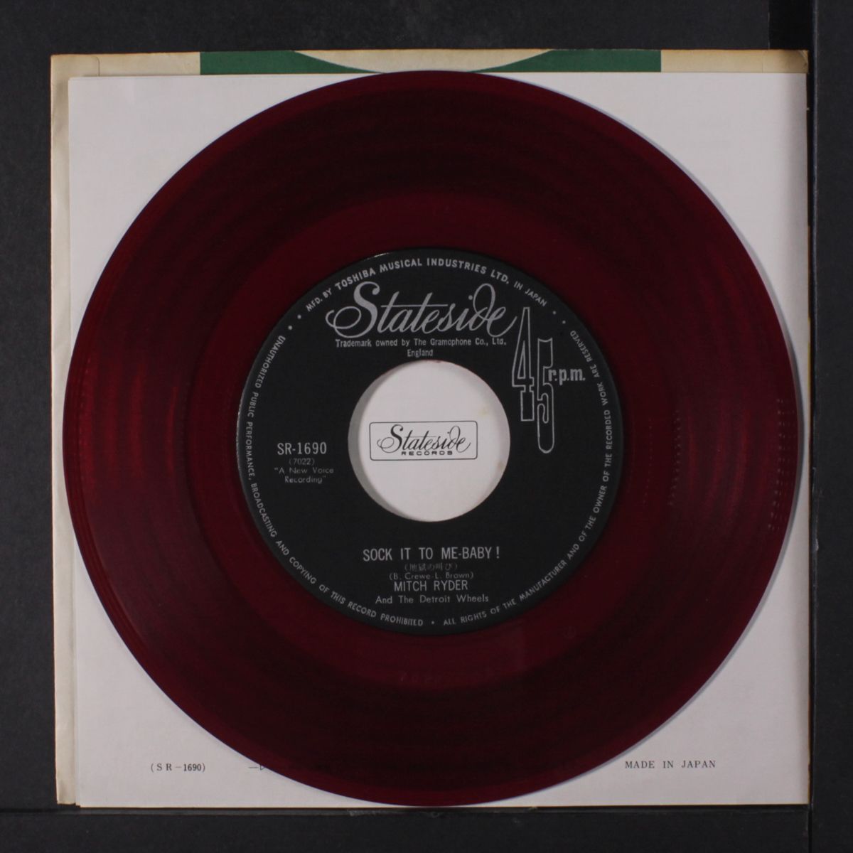 sock it to me - baby! / i never had it better by MITCH RYDER & DETROIT WHEELS