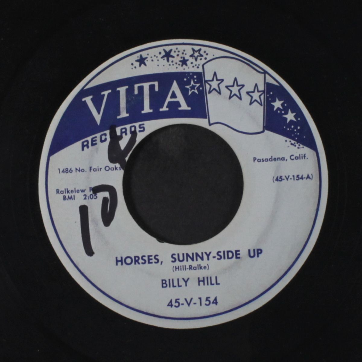 back in mine hills / horses, sunny-side up by BILLY HILL