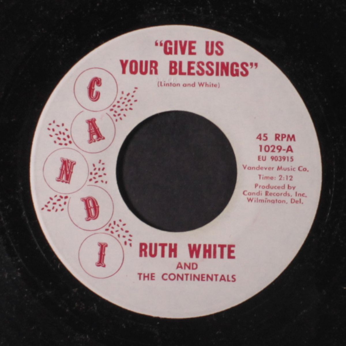 give us your blessings / dog time by RUTH WHITE & CONTINENTALS