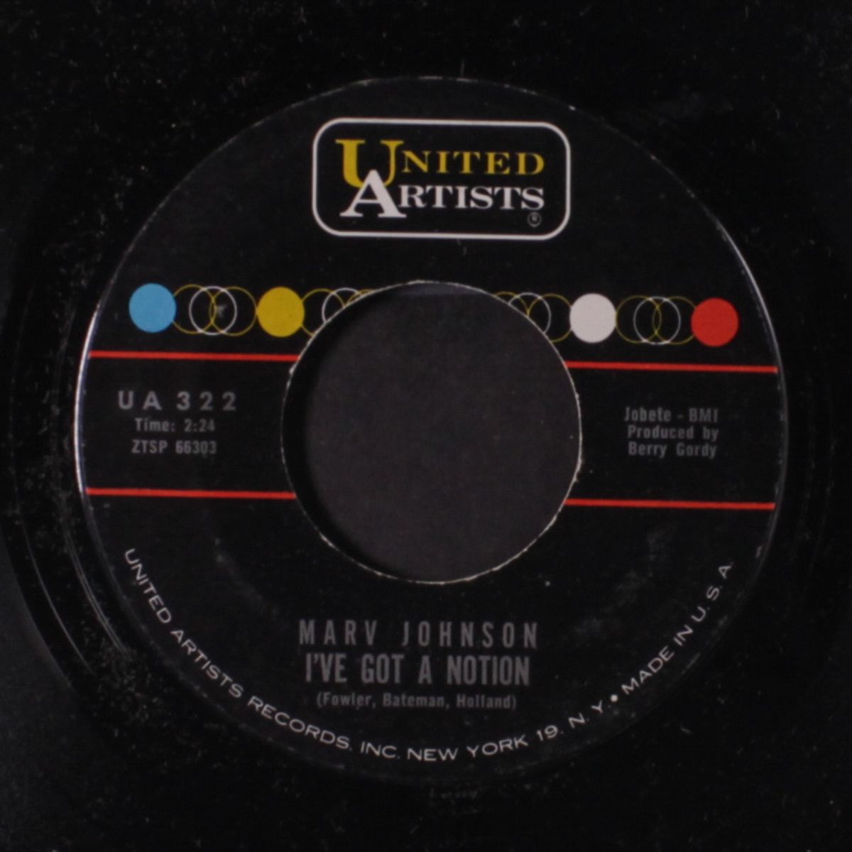 i've got a notion by MARV JOHNSON