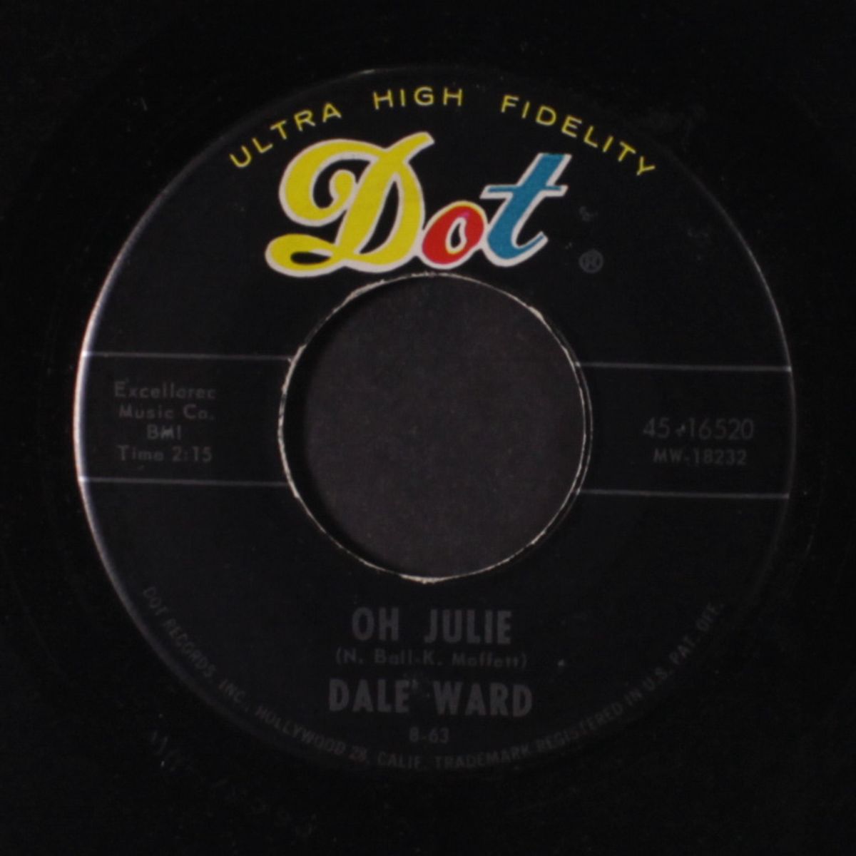 oh julie / letter from sherry by DALE WARD
