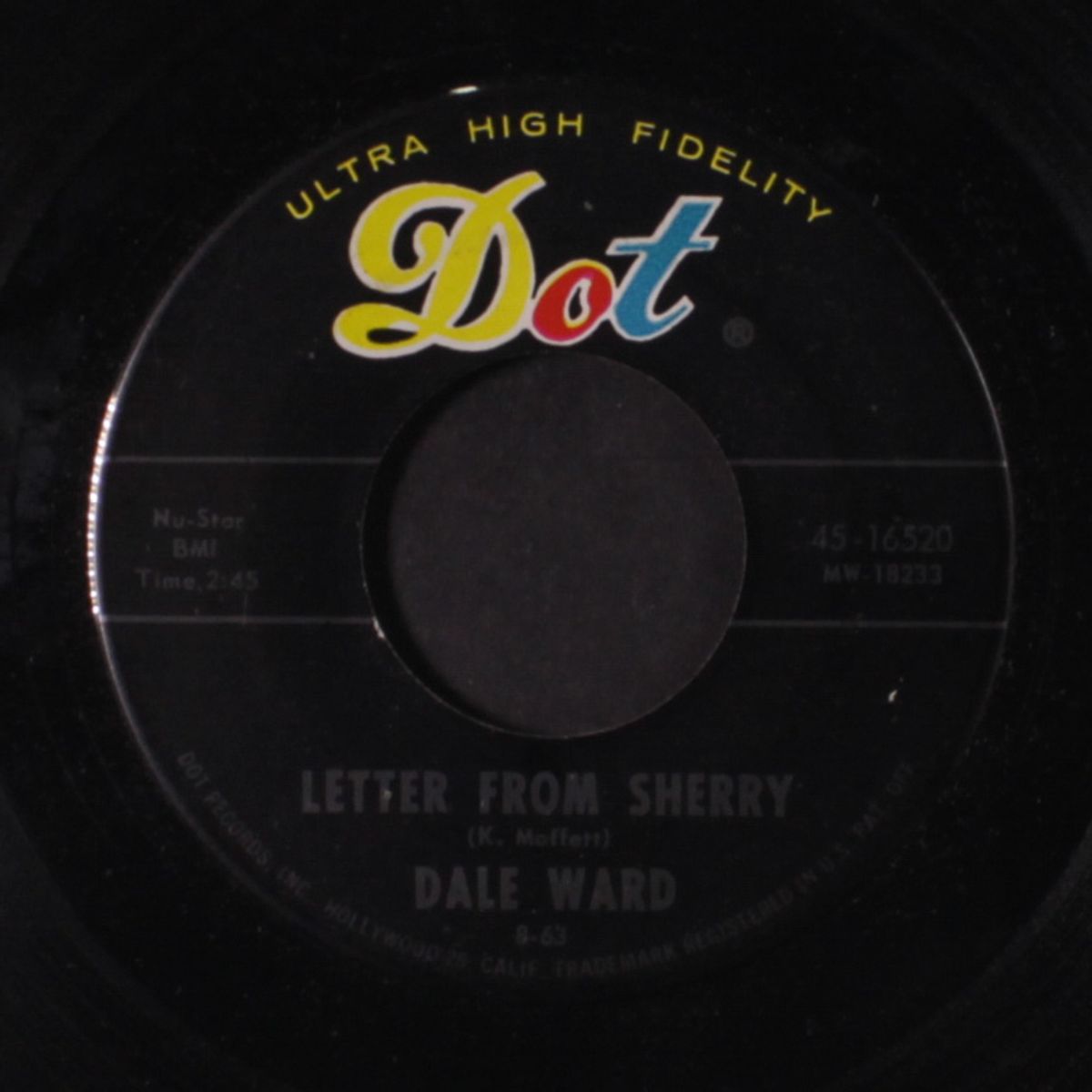 oh julie / letter from sherry by DALE WARD
