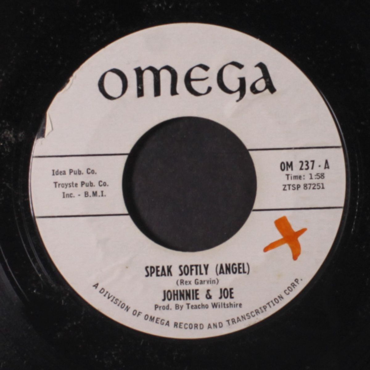 speak softly by JOHNNIE & JOE