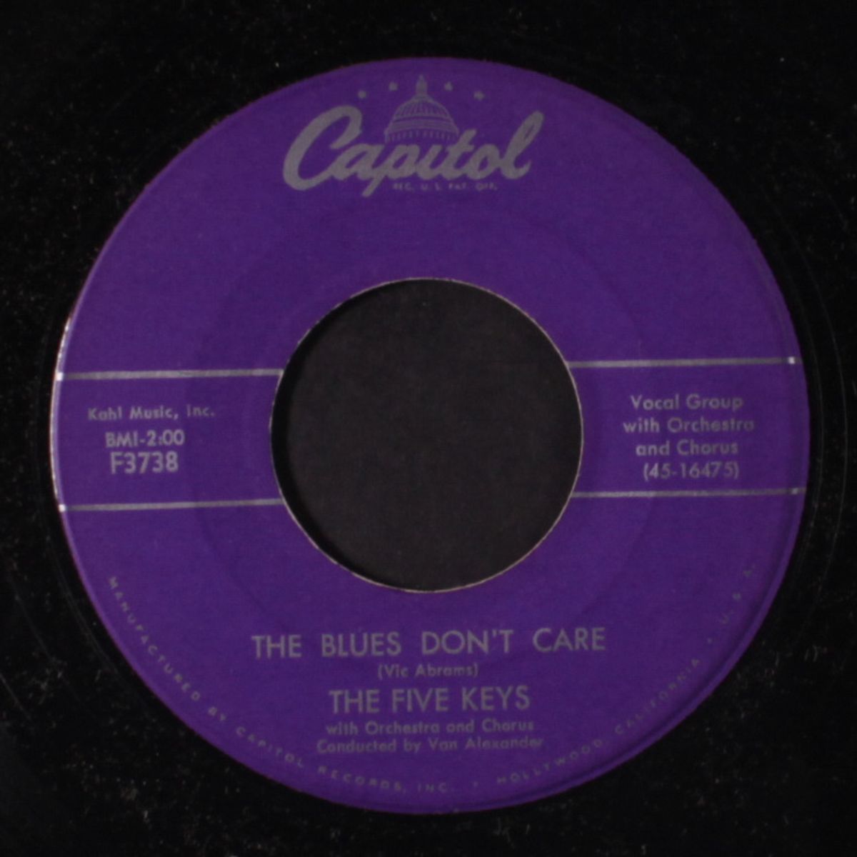 this i promise you / the blues don't care by FIVE KEYS