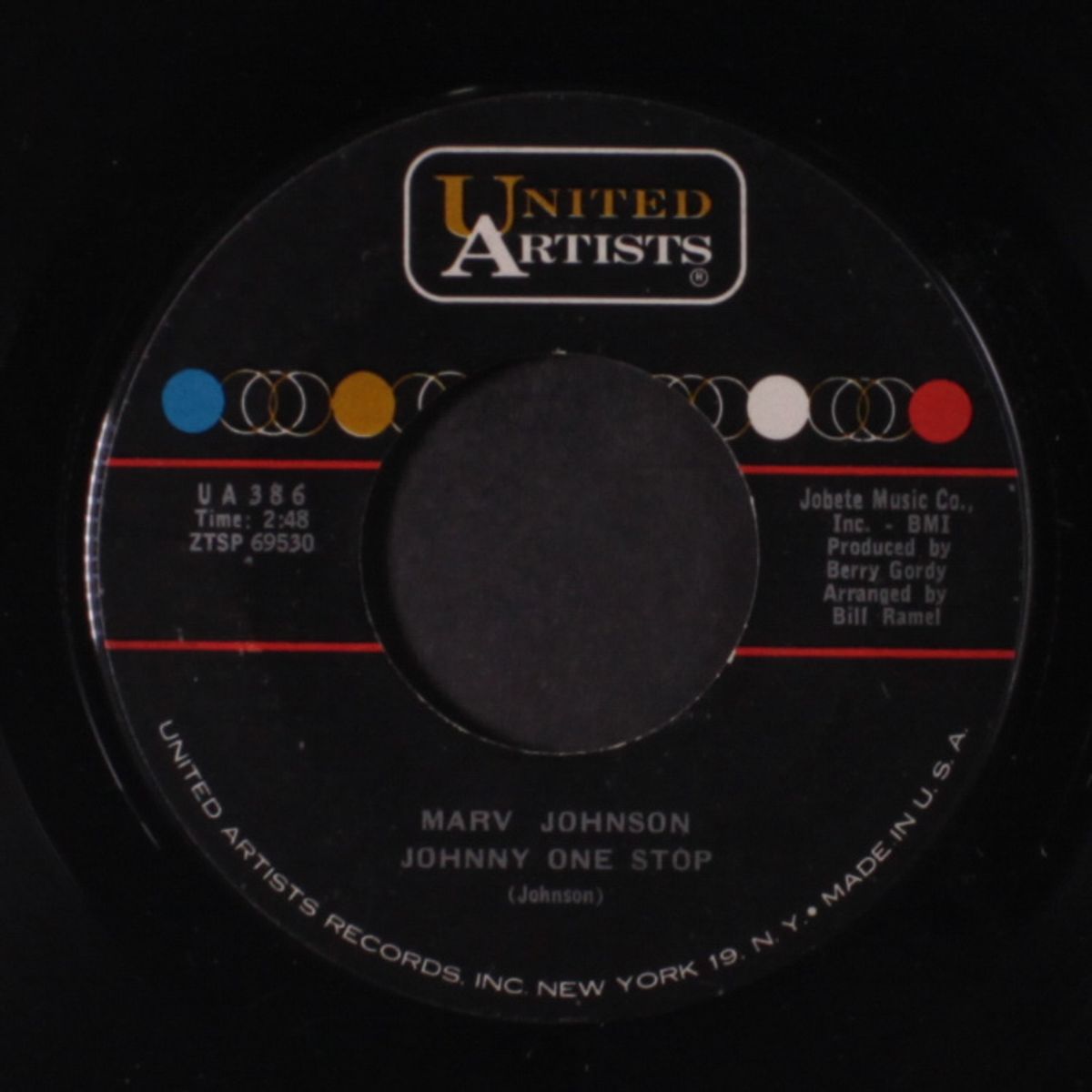 easier said than done / johnny one stop by MARV JOHNSON