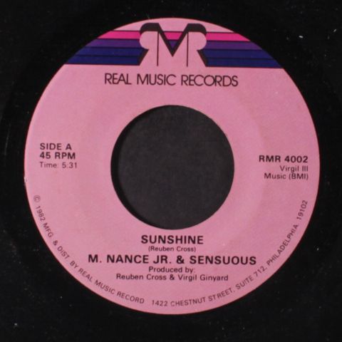 M. NANCE JR. & SENSUOUS