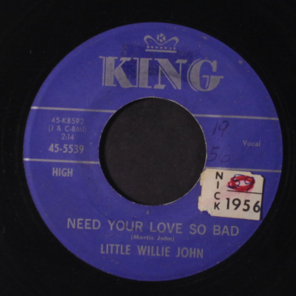 drive me home / need your love so bad by LITTLE WILLIE JOHN