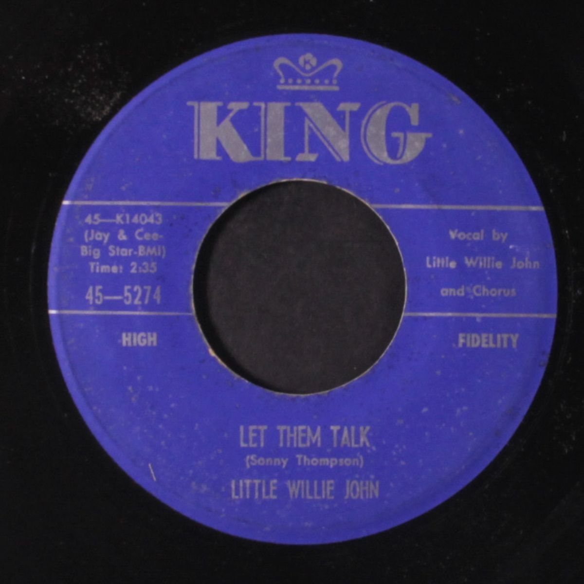 let them talk / right there by LITTLE WILLIE JOHN