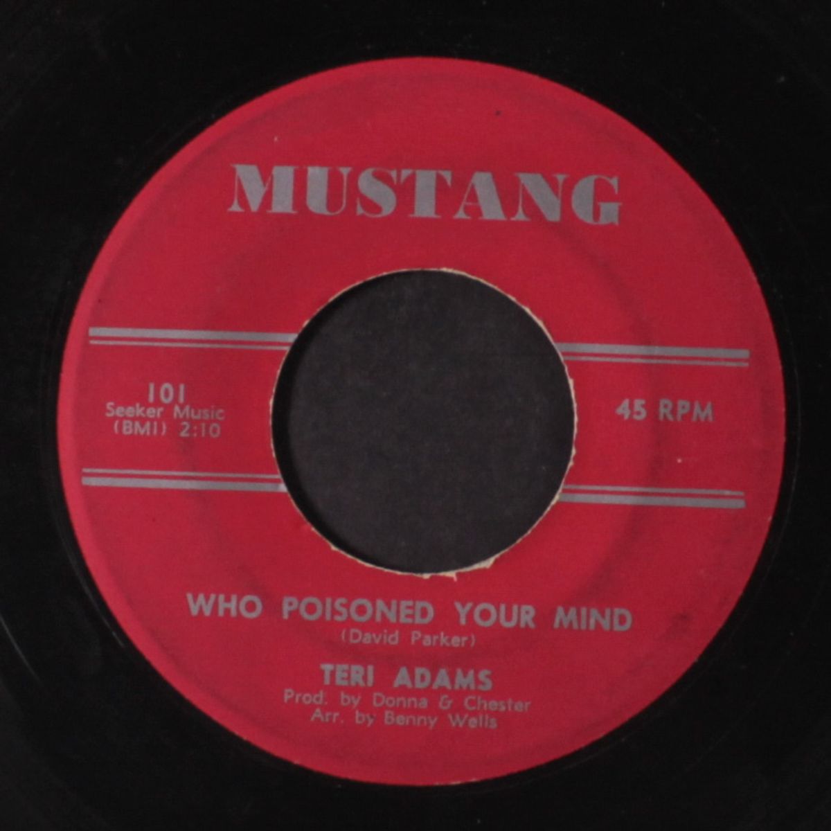 you broke my heart / who poisoned your mind by TERI ADAMS