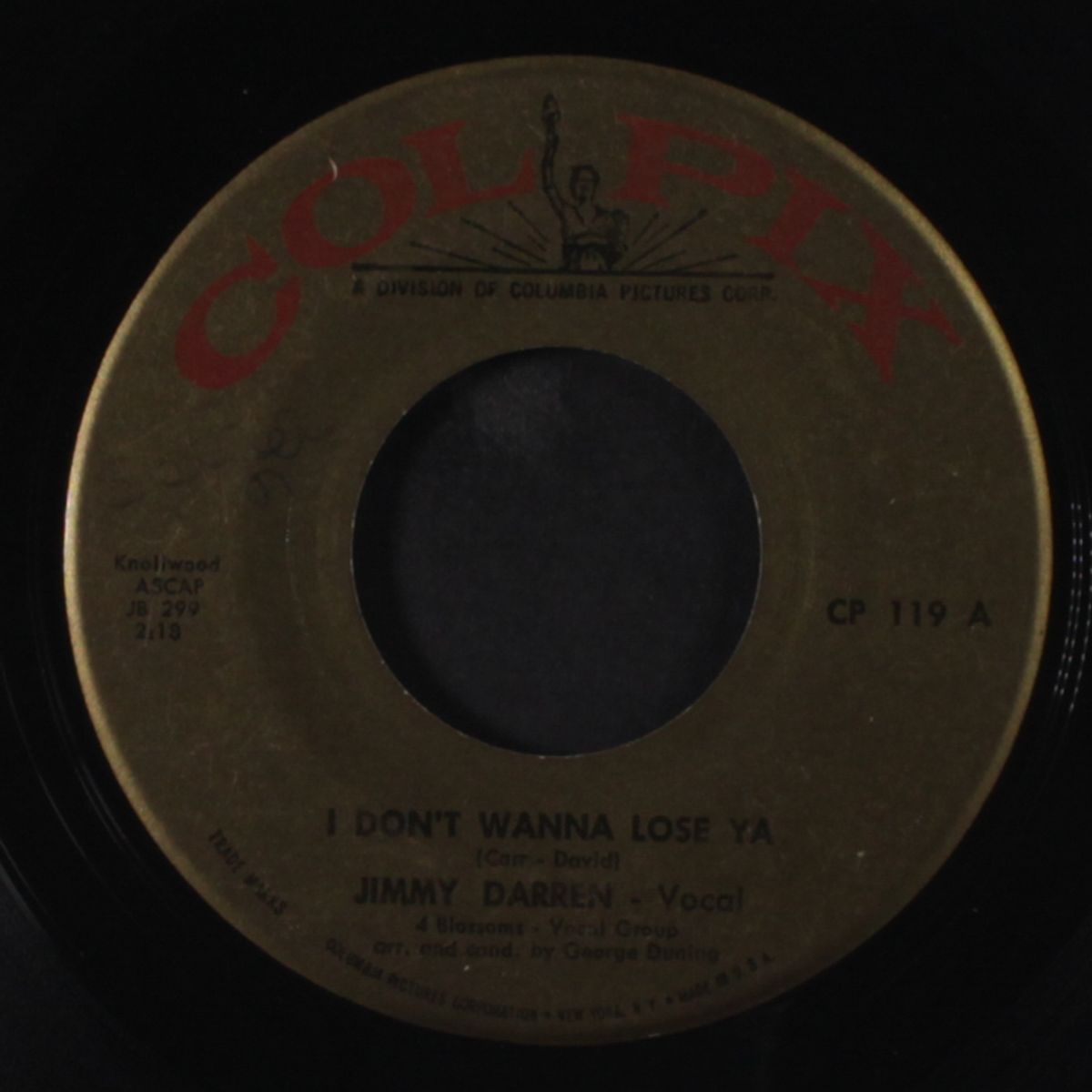 angel face / i don't wanna lose ya by JAMES DARREN