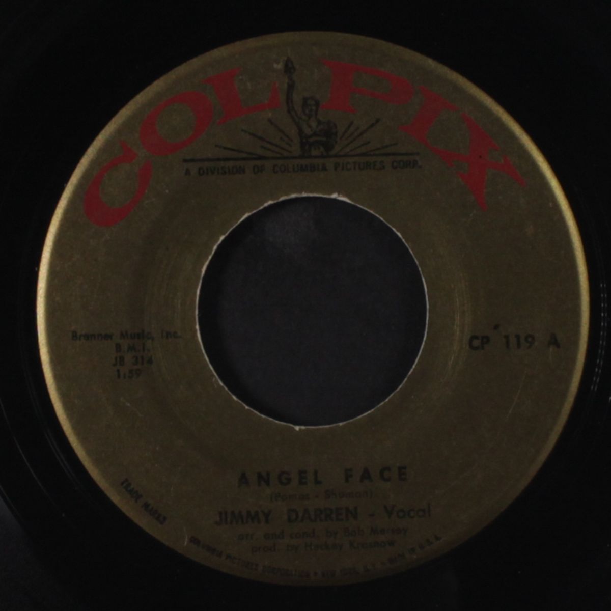 angel face / i don't wanna lose ya by JAMES DARREN