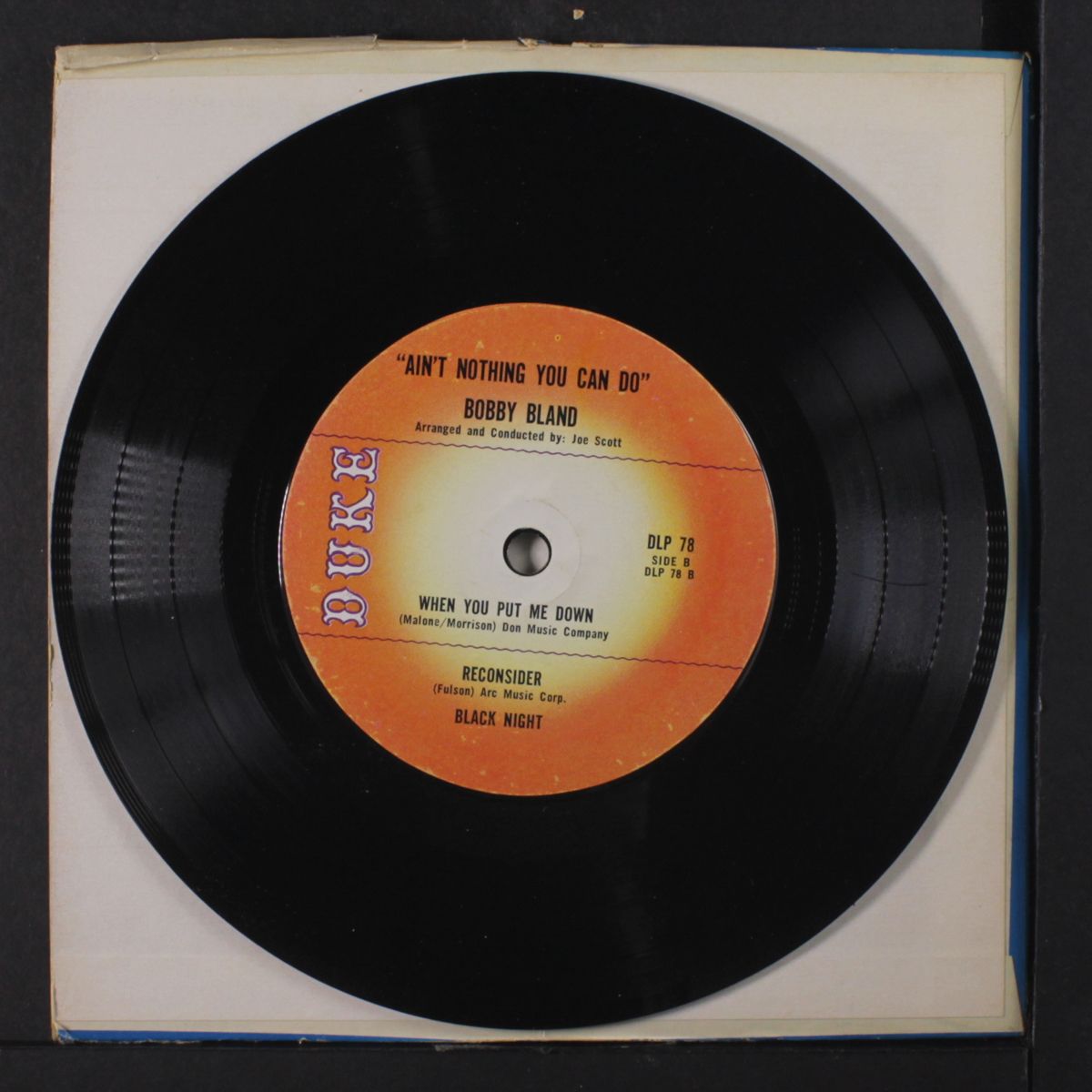 ain't nothing you can do by BOBBY BLAND