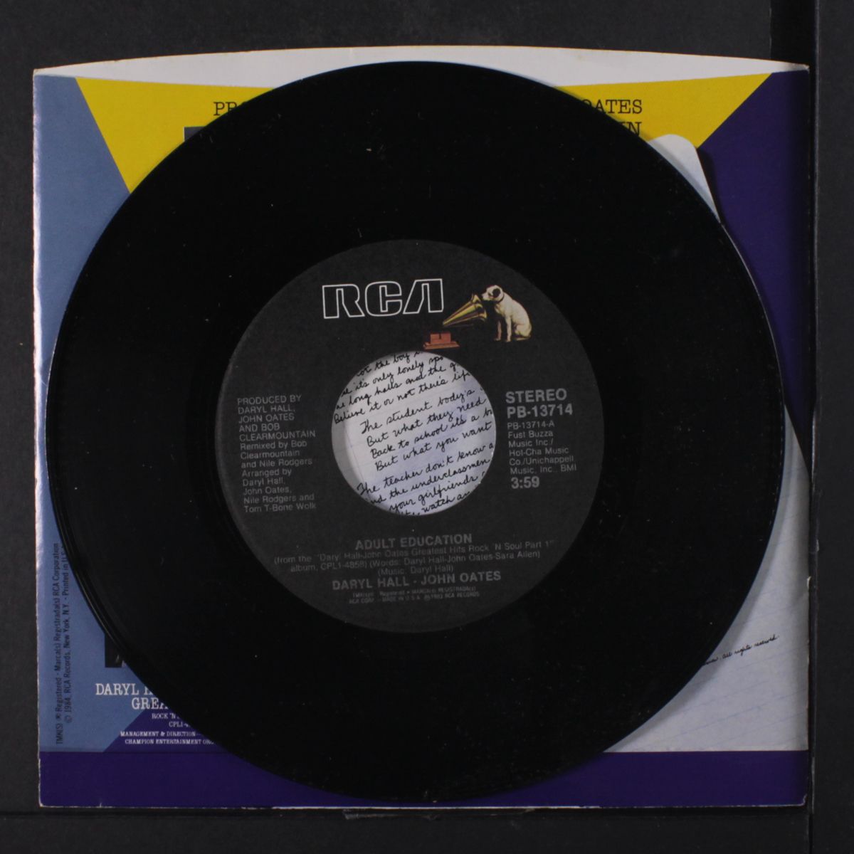 adult education / maneater by DARYL HALL & JOHN OATES
