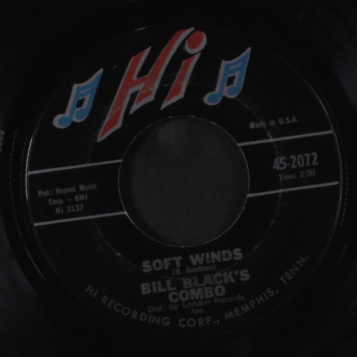comin' on / soft winds by BILL BLACK'S COMBO
