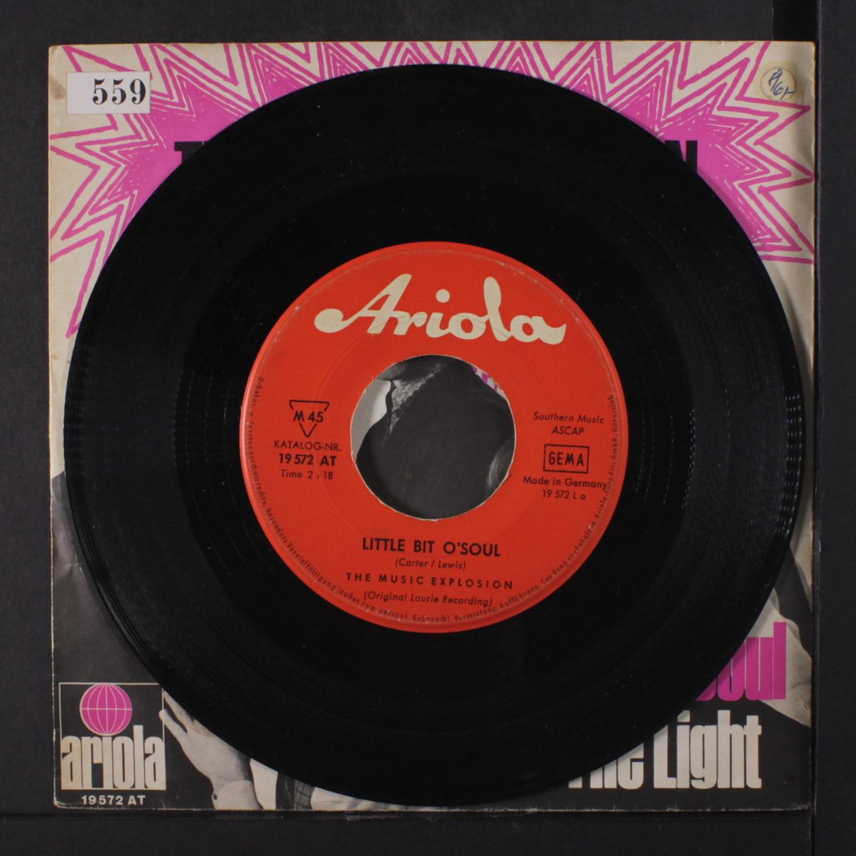 little bit o' soul / i see the light by MUSIC EXPLOSION