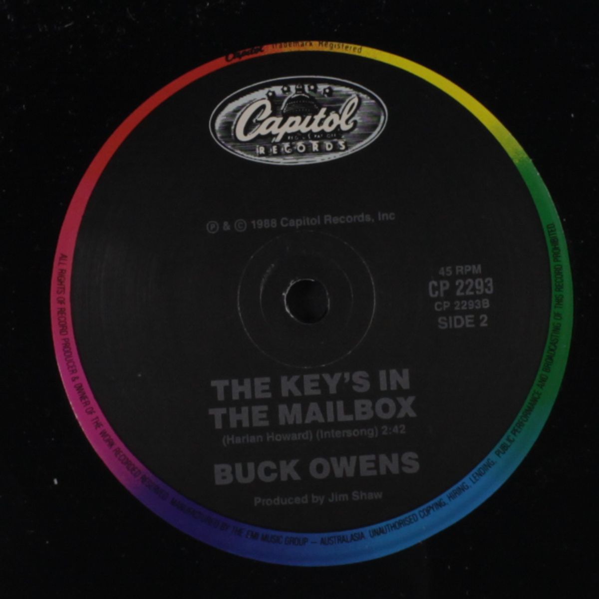 act naturally / the key's in the mailbox by BUCK OWENS & RINGO STARR