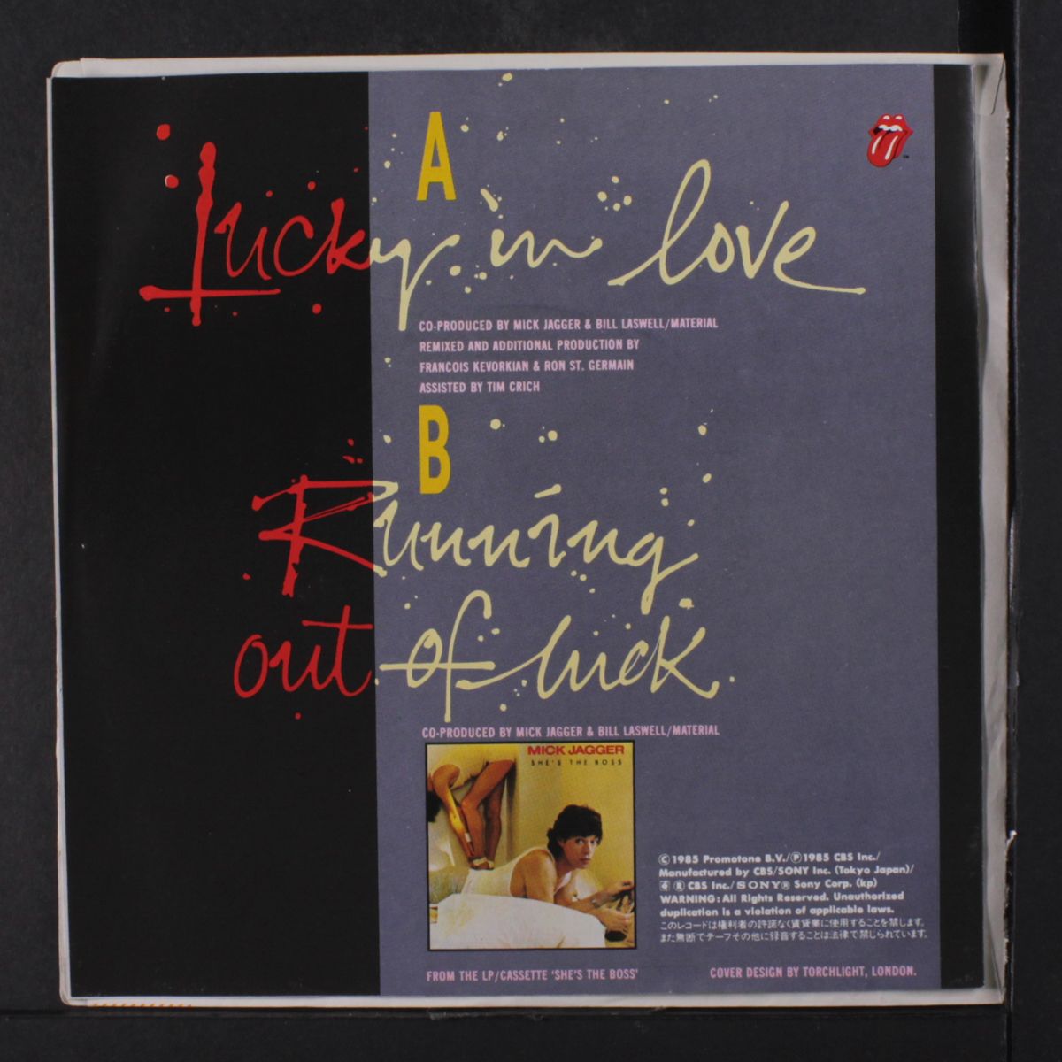 lucky in love (long ver / running out of luck) by MICK JAGGER