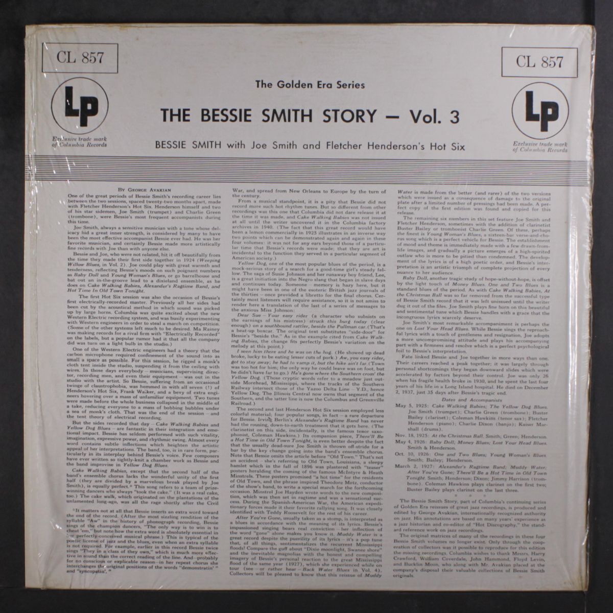 the bessie smith story vol. 3 by BESSIE SMITH