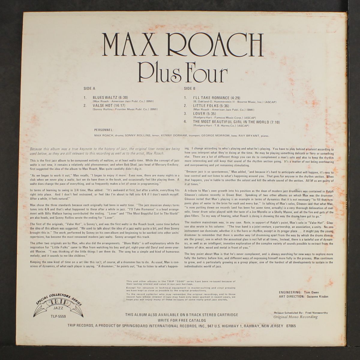 1956 by MAX ROACH