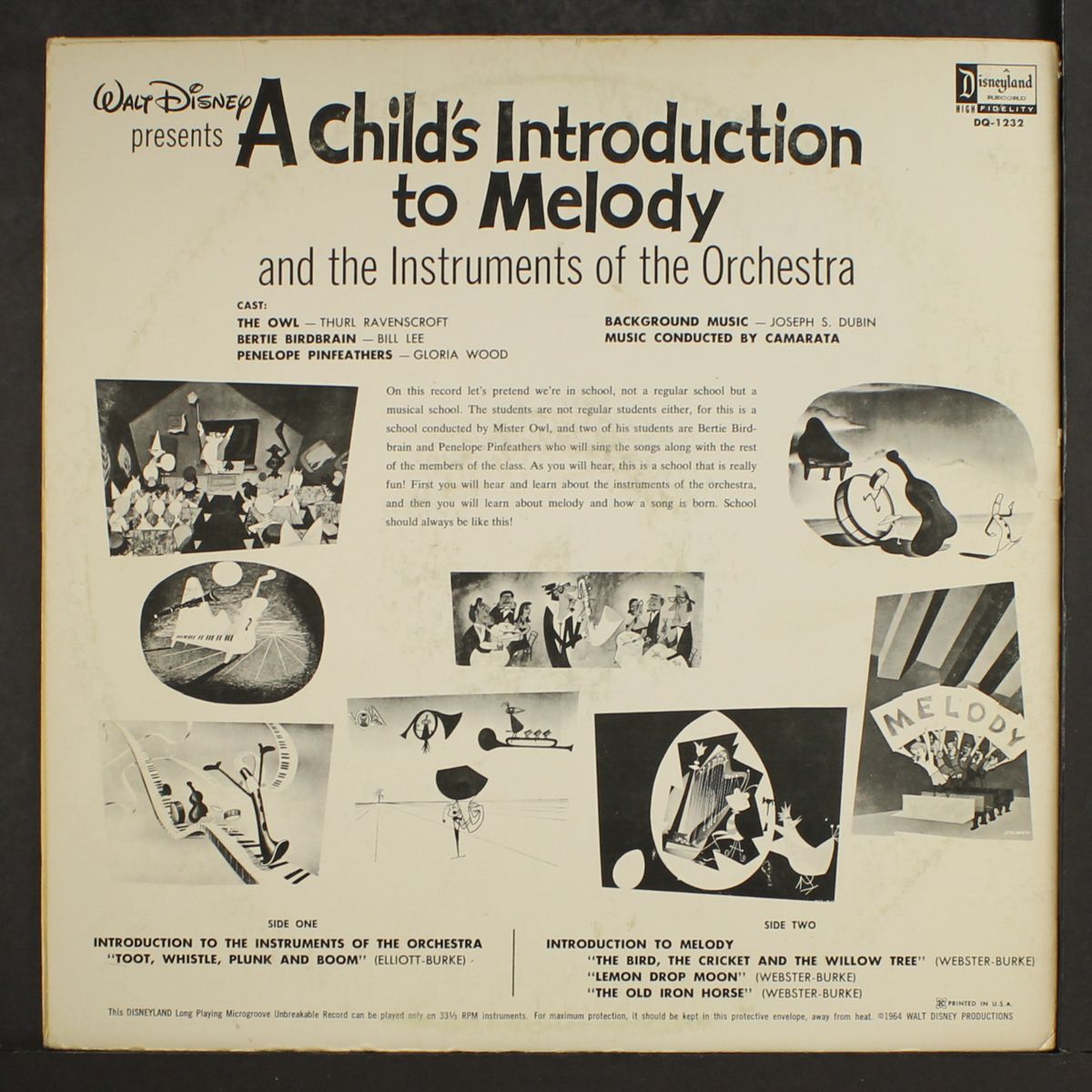 a child's introduction to melody by CAMARATA
