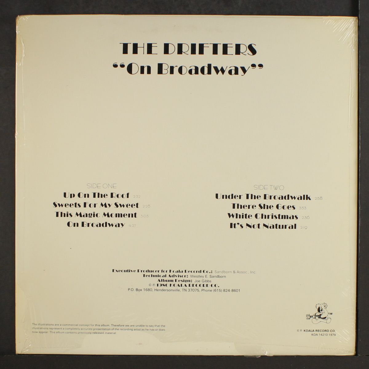 on broadway by DRIFTERS