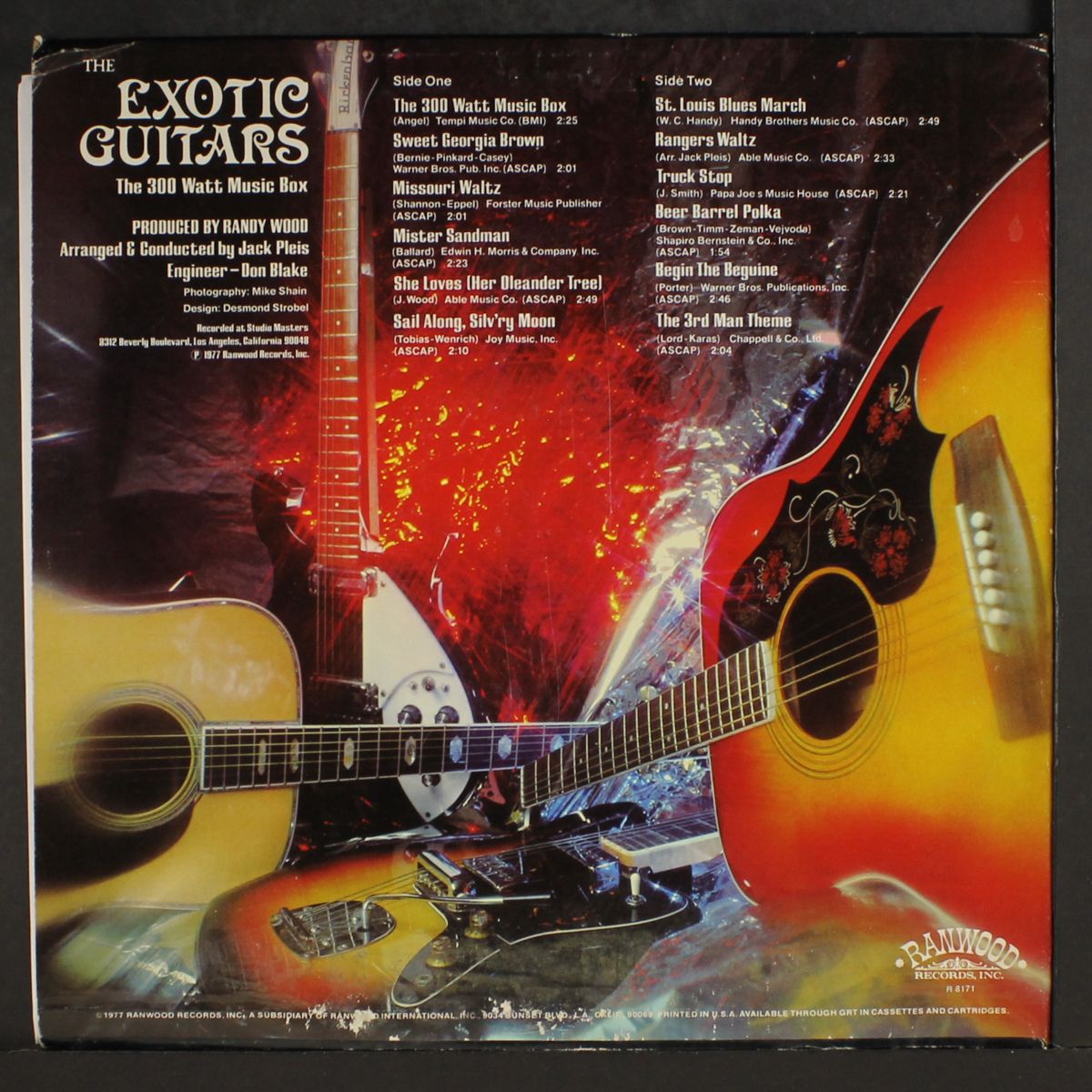 the 300 watt music box by EXOTIC GUITARS