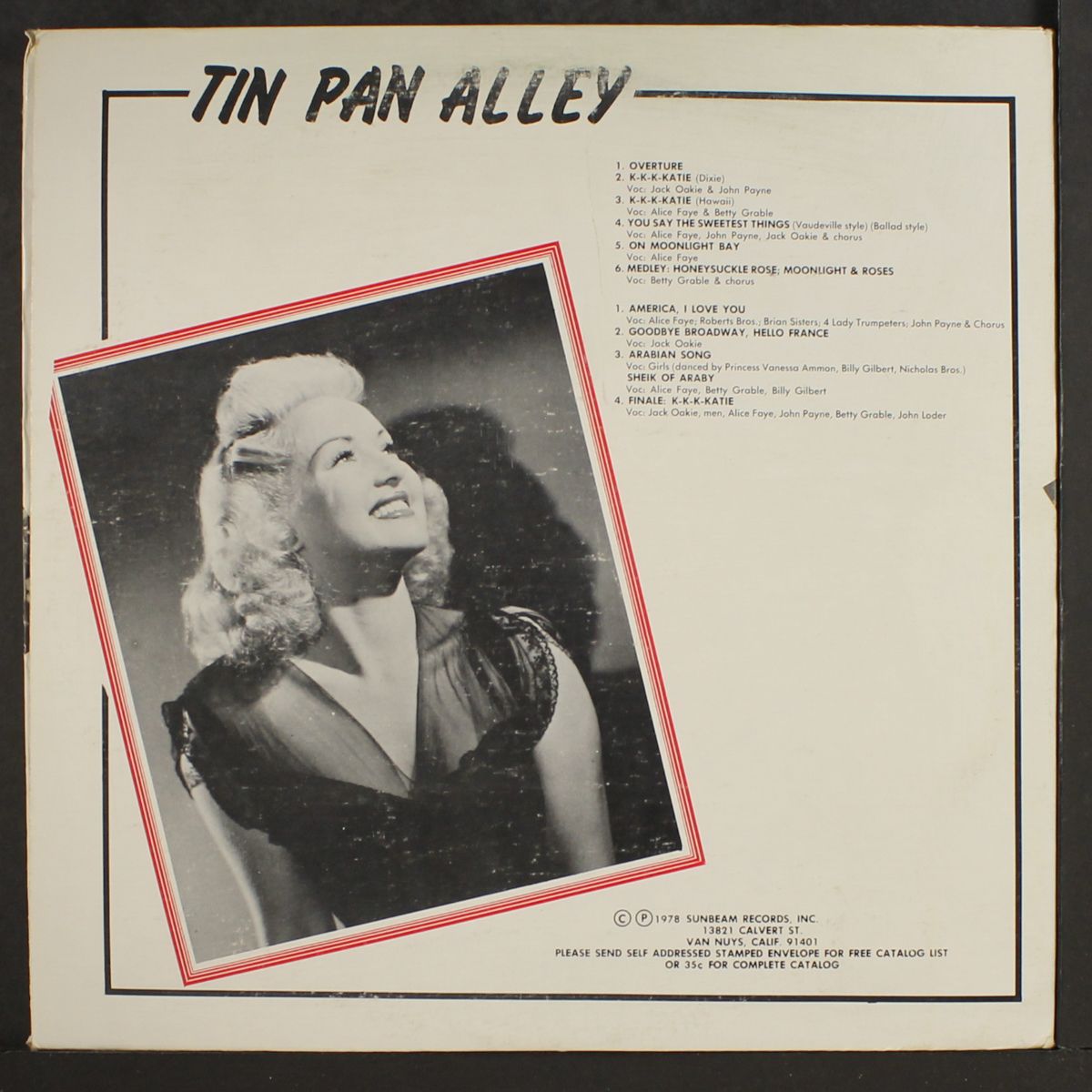 tin pan alley by SOUNDTRACK
