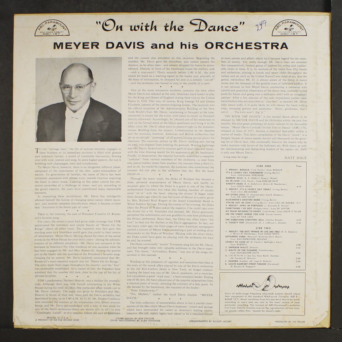 on with the dance by MEYER DAVIS