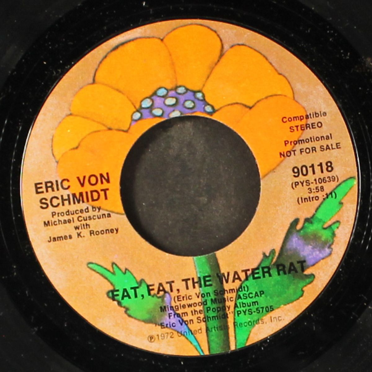 believer / fat, fat, the water rat by ERIC VON SCHMIDT