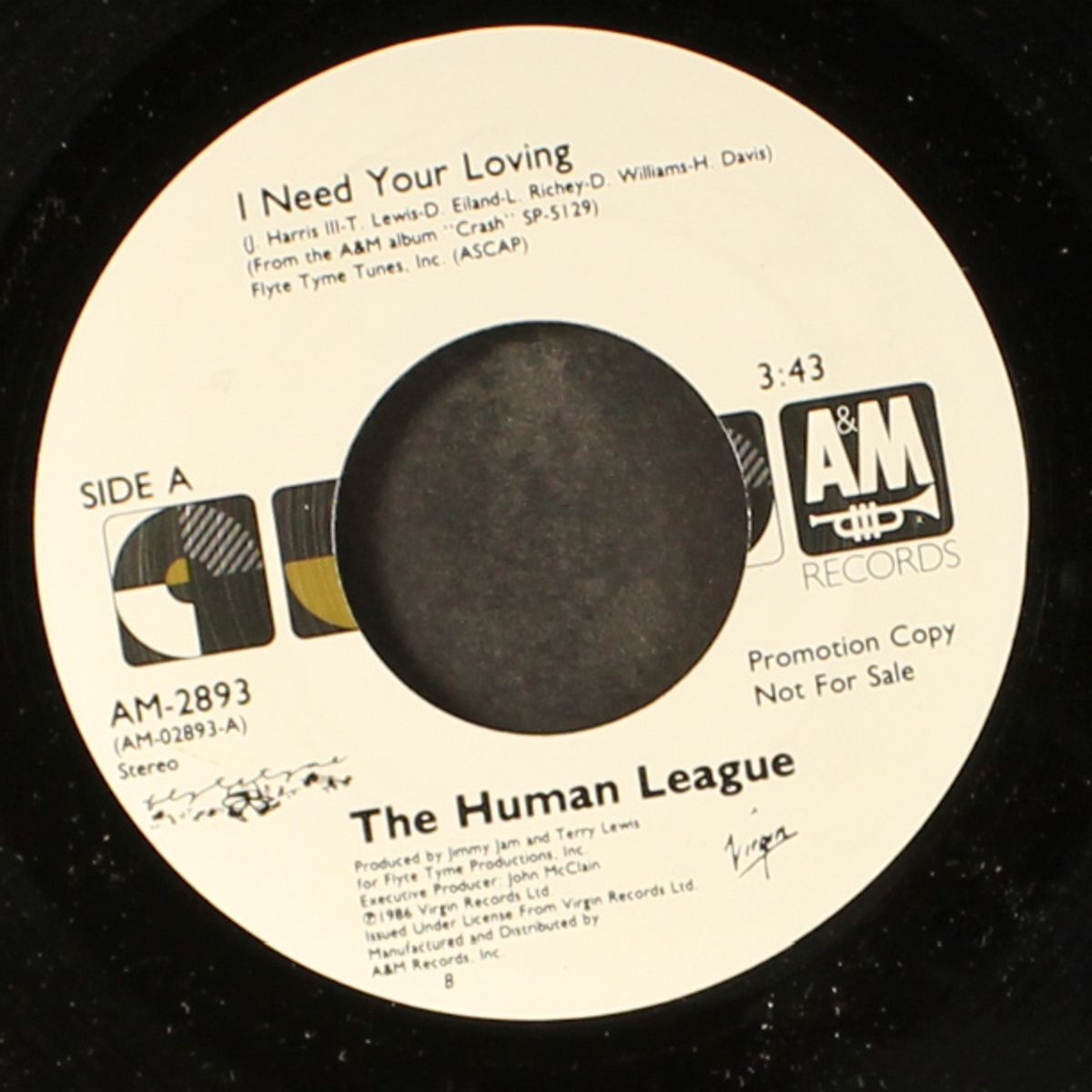 i need your loving / same by HUMAN LEAGUE