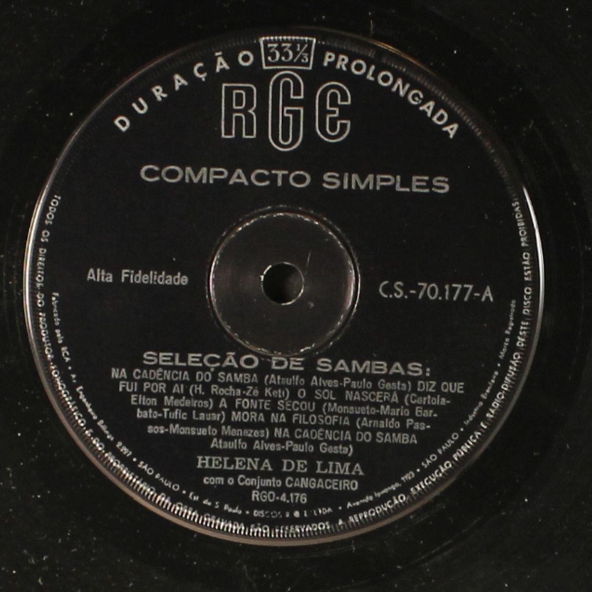 selecao de sambas / sinfonia do carnaval by HELENA DE LIMA
