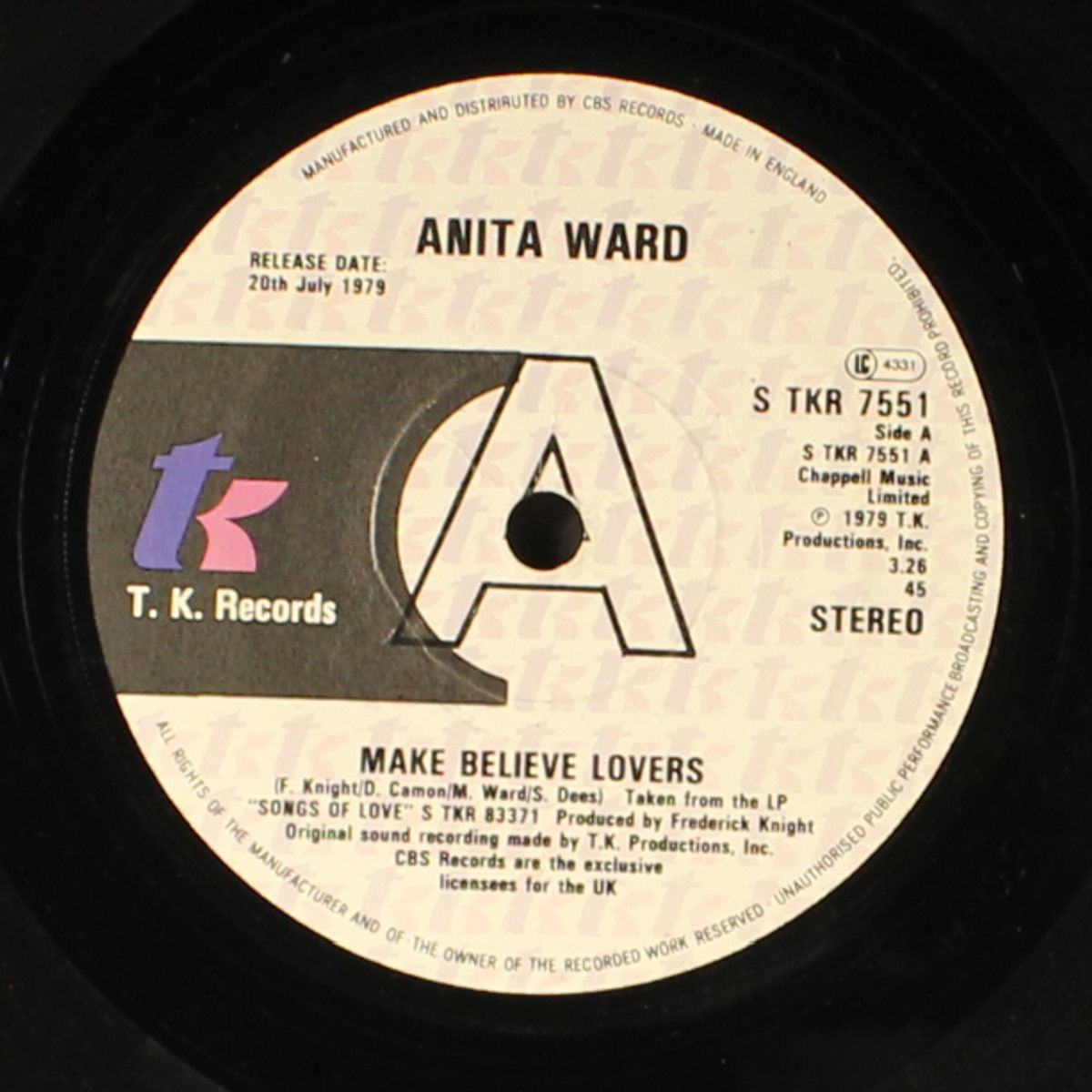 make believe lovers / spoiled by your love by ANITA WARD
