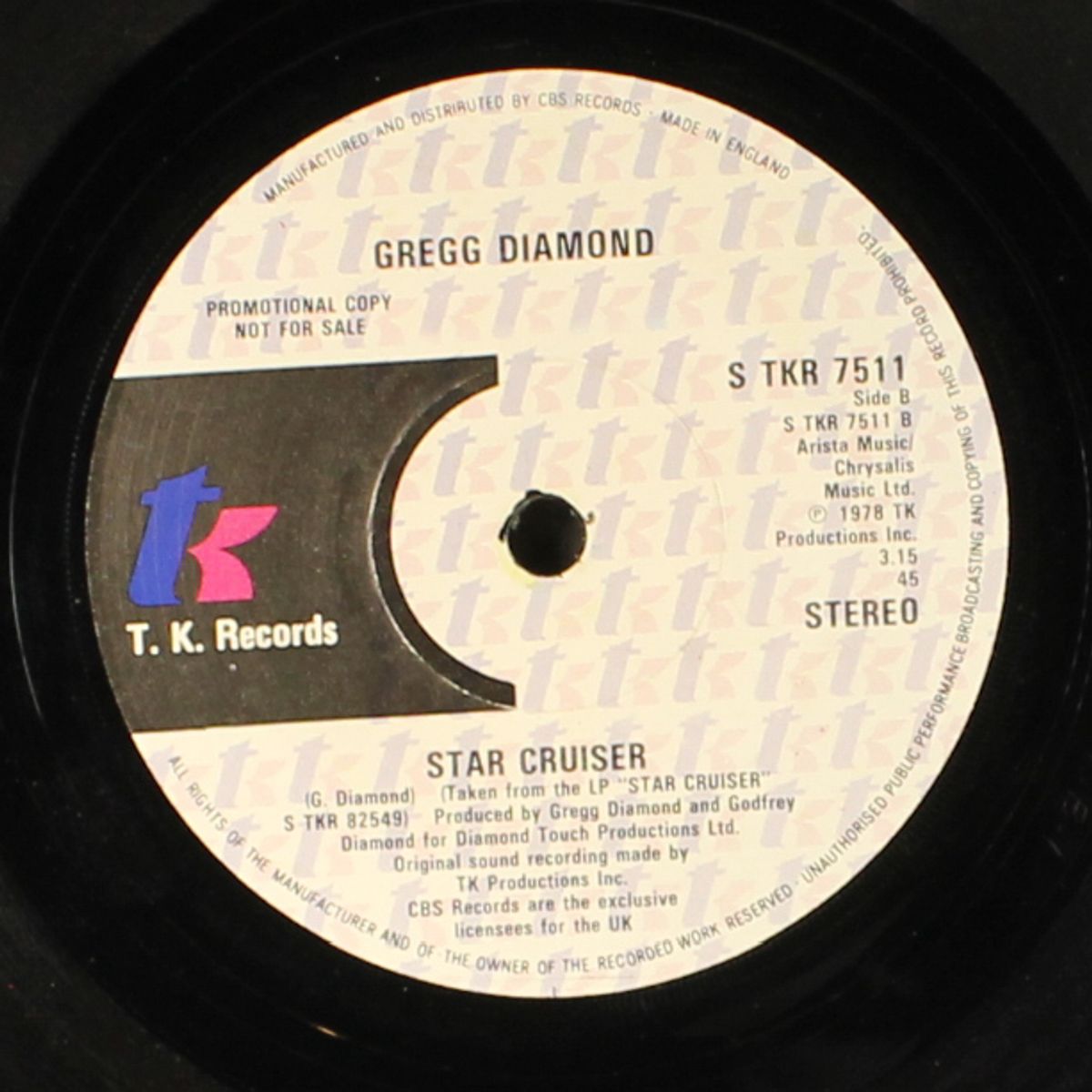 star cruiser / this side of midnight by GREGG DIAMOND