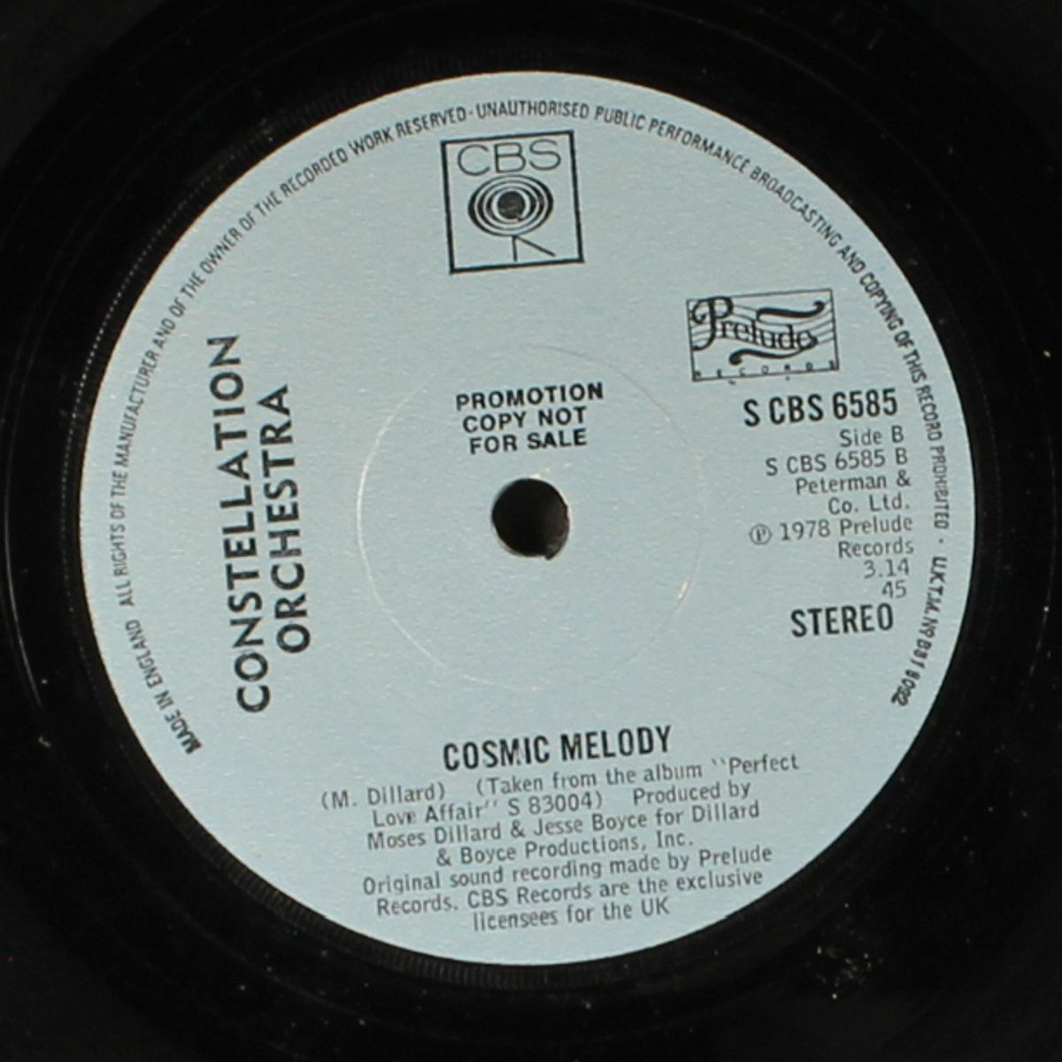 perfect love affair / cosmic melody by CONSTELLATION ORCHESTRA