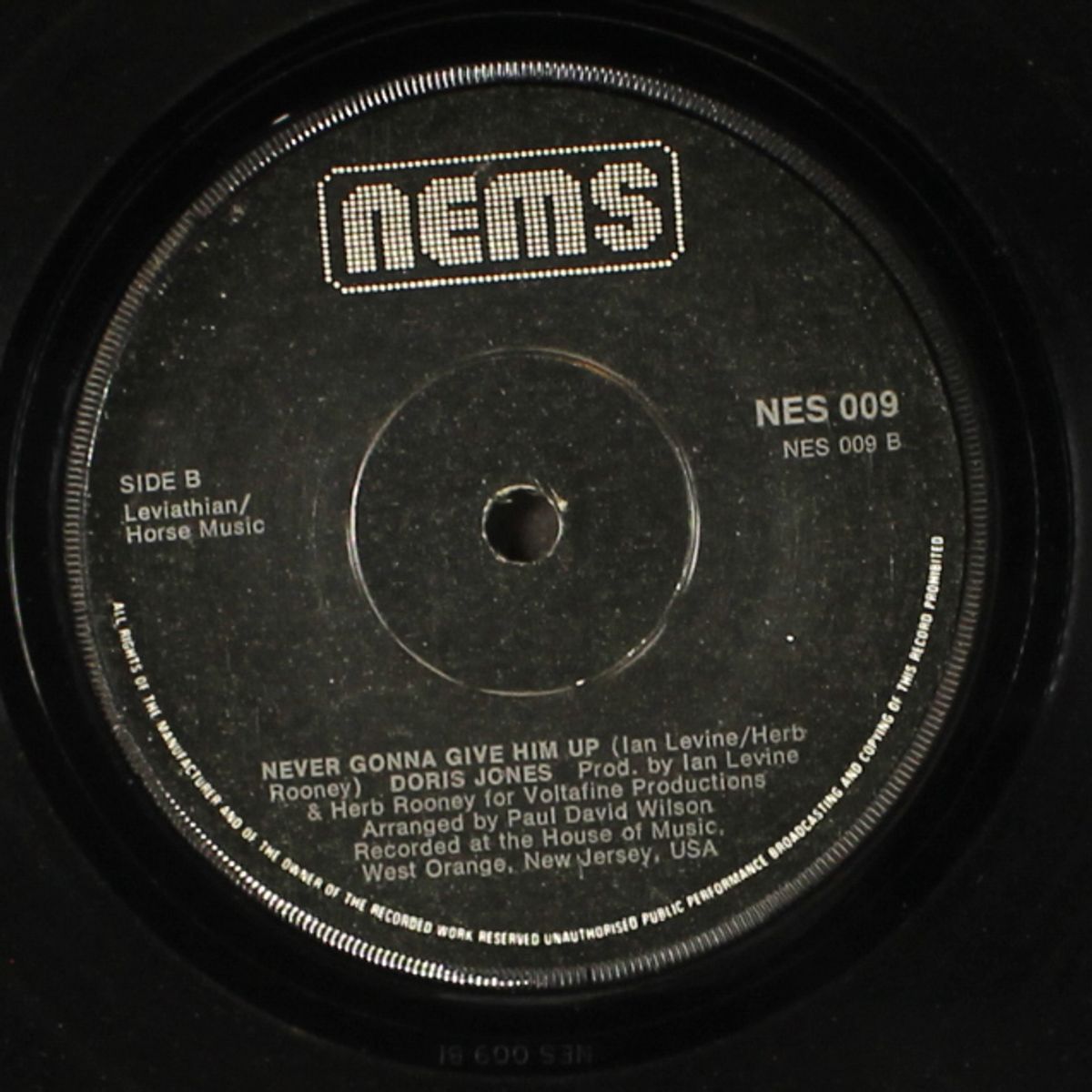 he's so irreplaceable / never gonna give him up by DORIS JONES