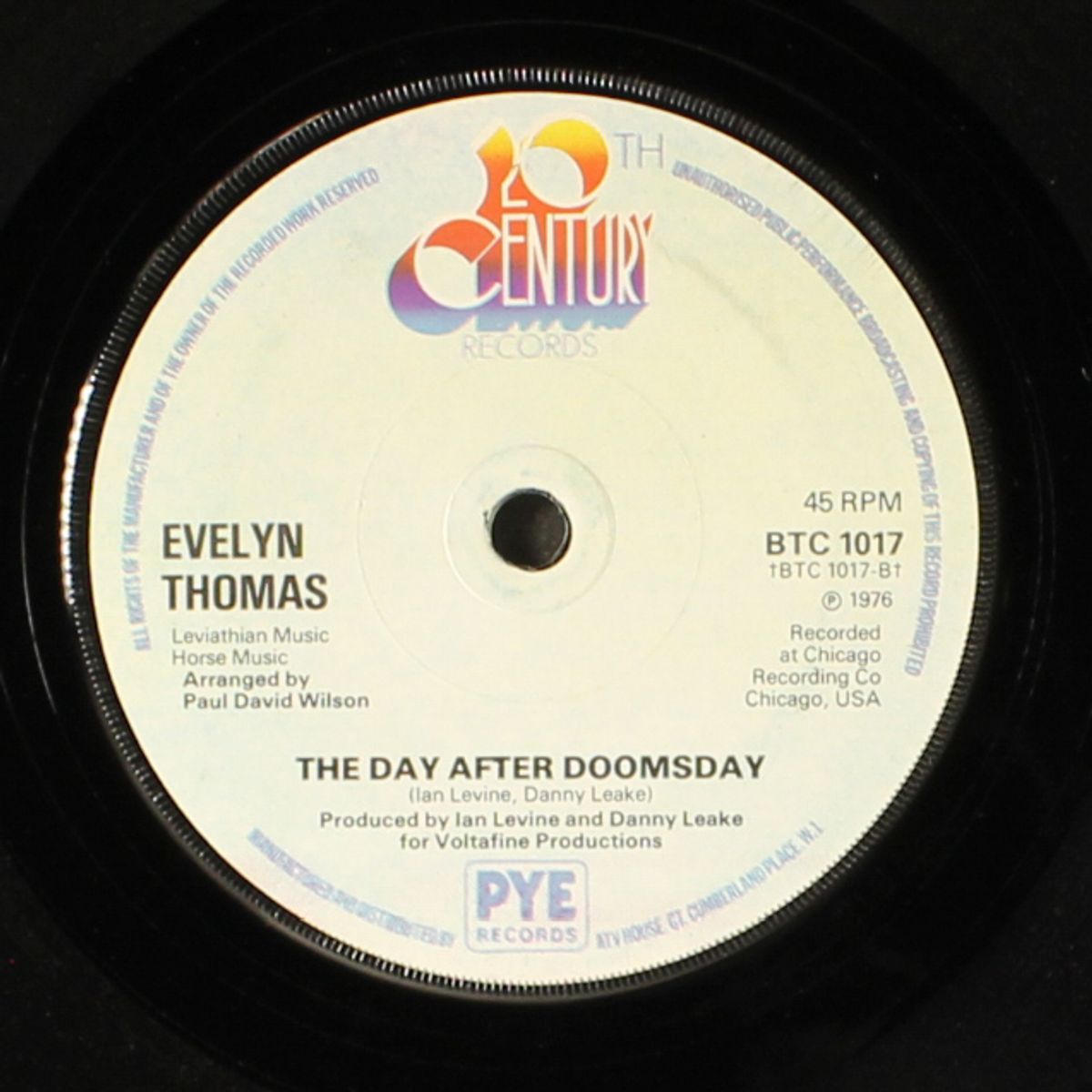 doomsday / the day after doomsday by EVELYN THOMAS