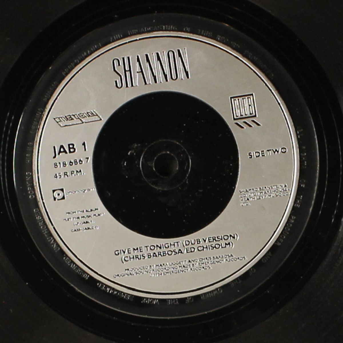give me tonight / dub by SHANNON