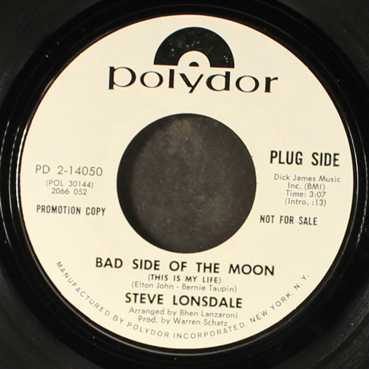 bad side of the moon / ballerina by STEVE LONSDALE