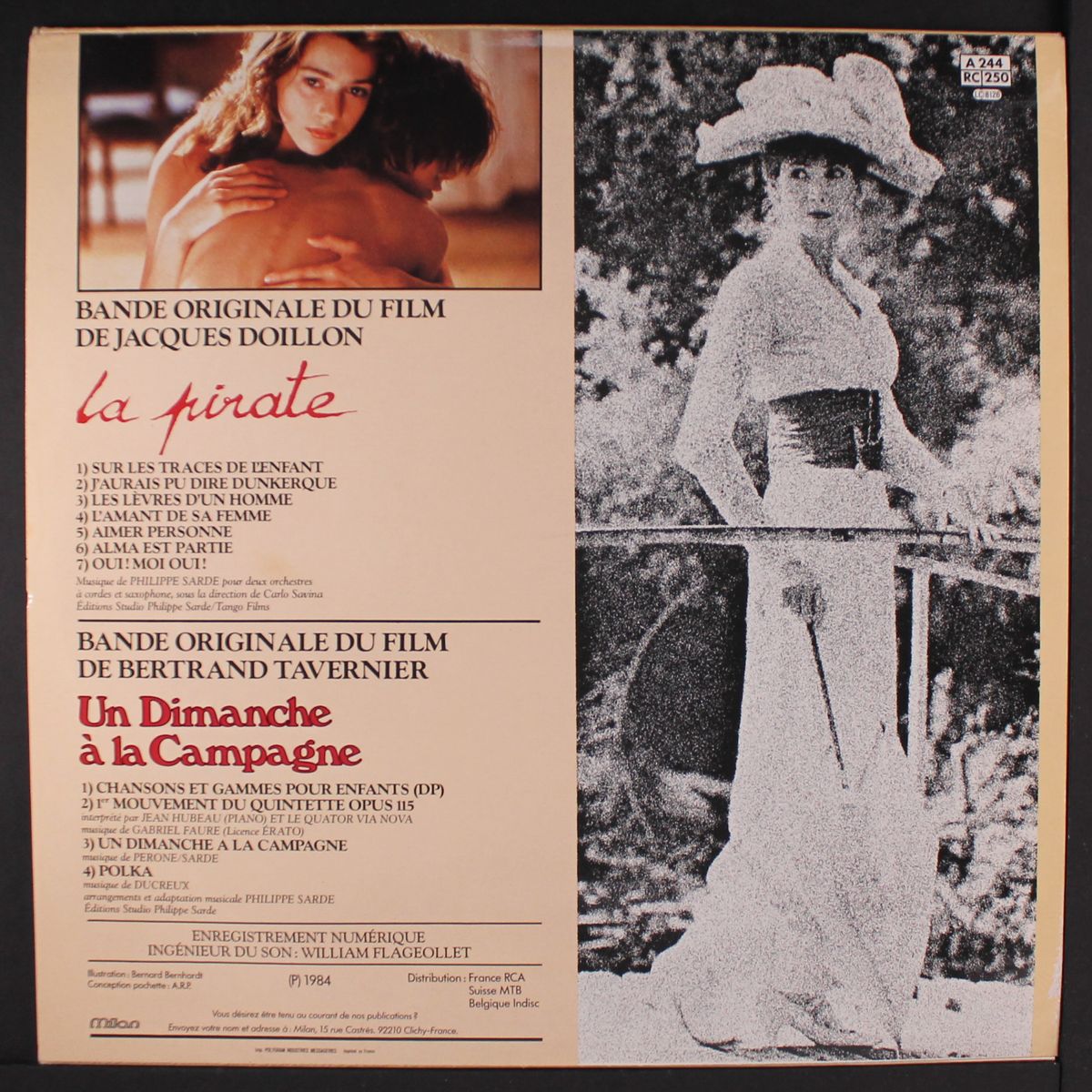 la pirate / un dimanche a la campagne by SOUNDTRACK