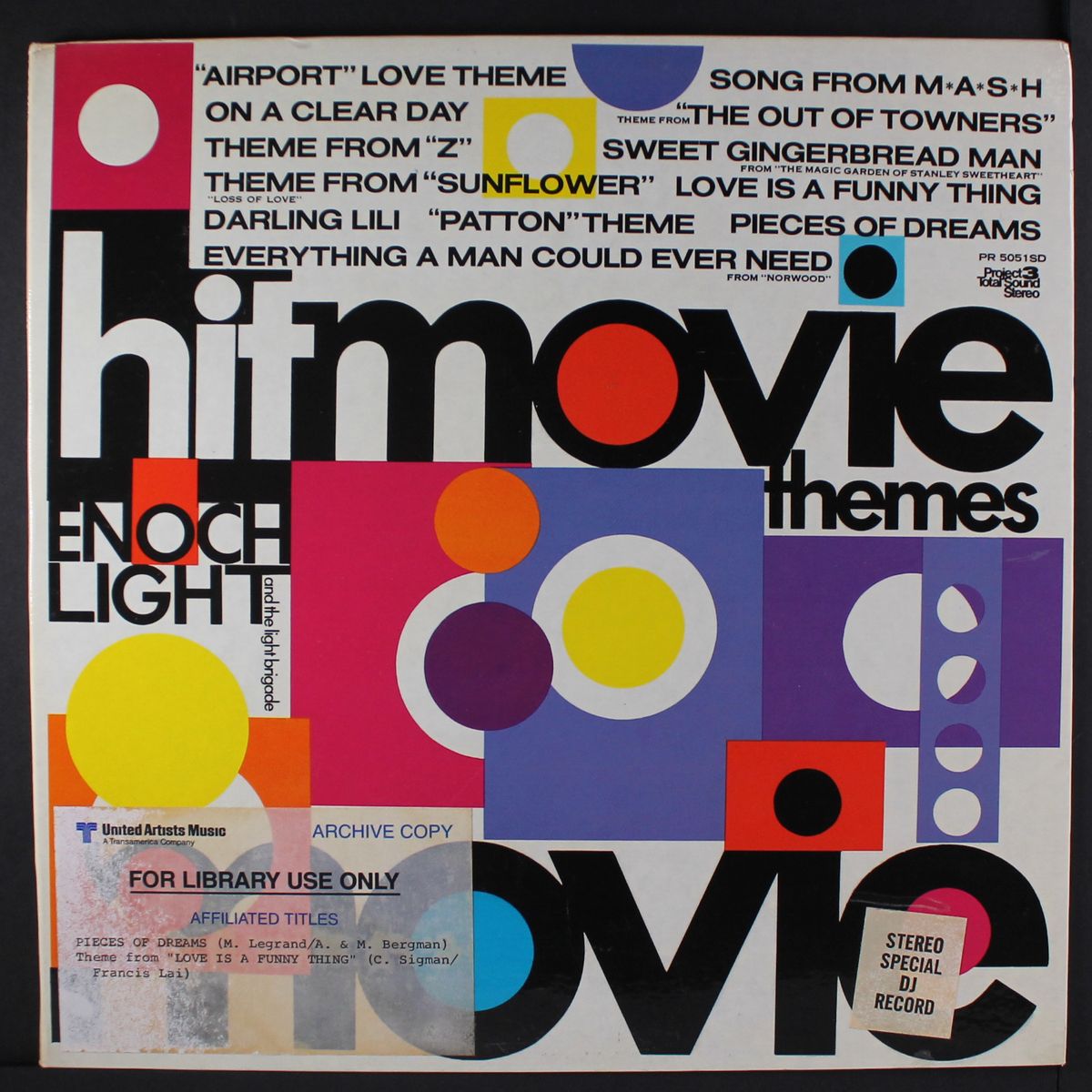 hit movie themes by ENOCH LIGHT